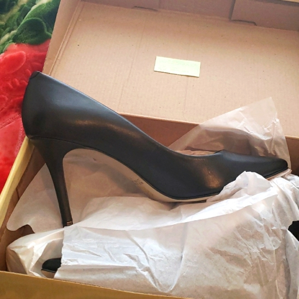 Cathy Jean leather heels